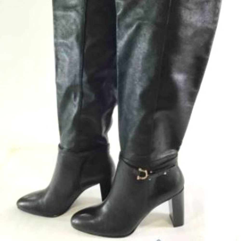 Zara Leather Boots Women's